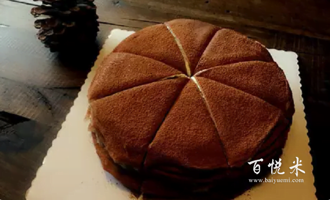 不需要烤箱就可以制作的巧克力千層蛋糕,大人小孩都愛吃